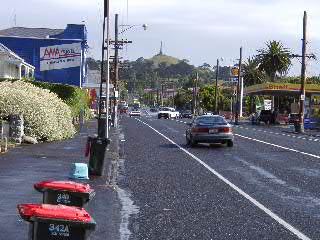 Strassenbild Auckland
