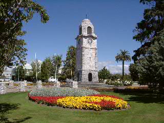 Memorial Clock in Blenheim