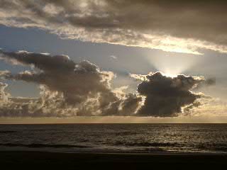 Abendstimmung am Strand