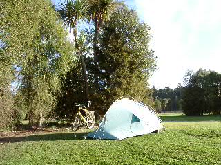 Camping im Peel Forest Motor Camp