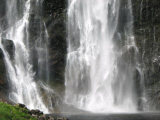 Wasserfall bei Skjervet